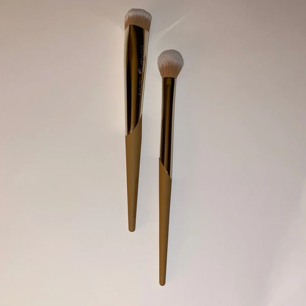 New in Box Complex Culture Two Angled Vegan Makeup Brushes